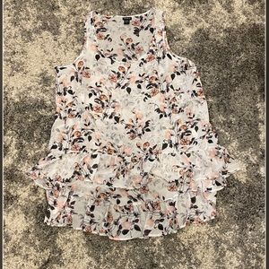 Torrid High Low Floral Tunic